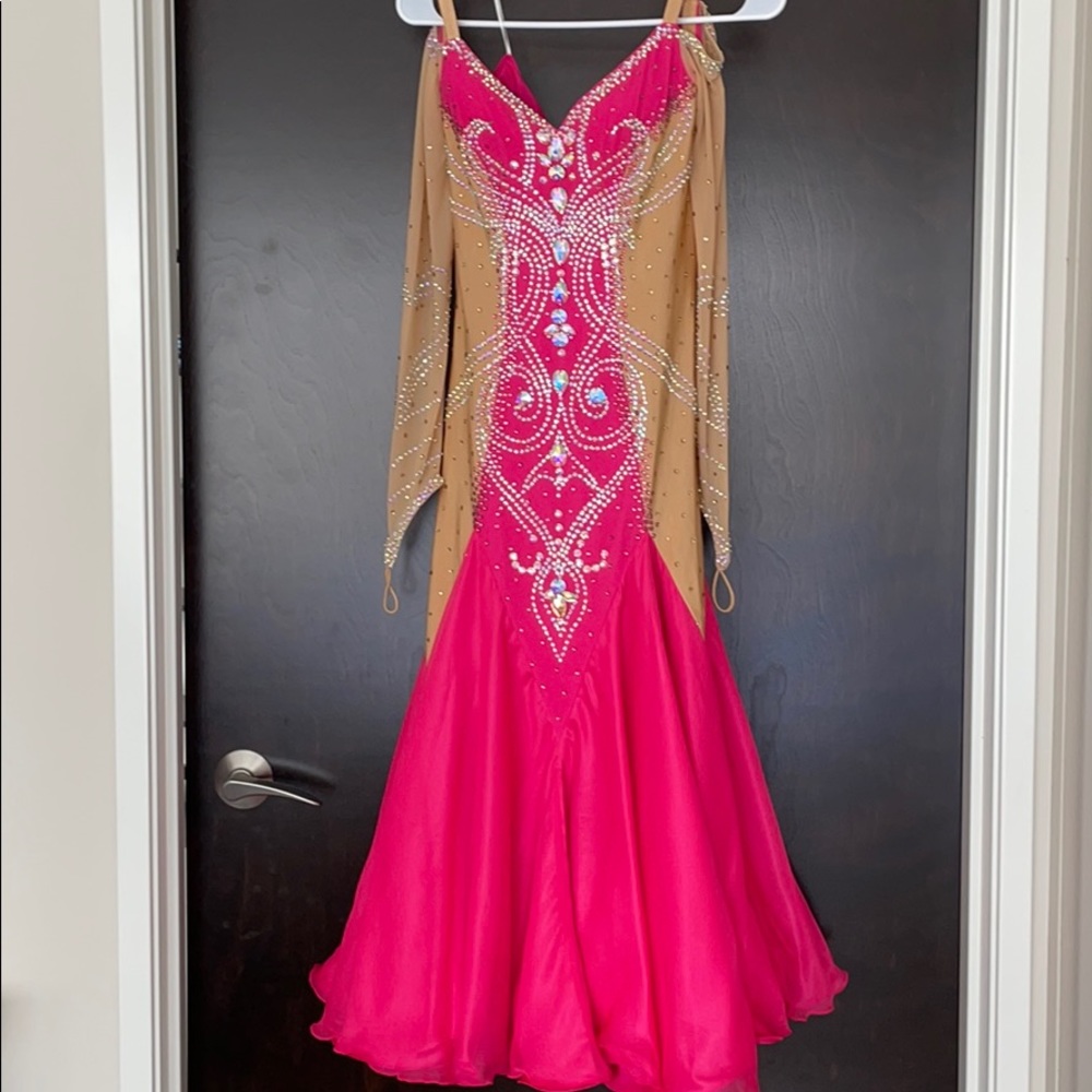EUC Smooth ballroom competition dance dress